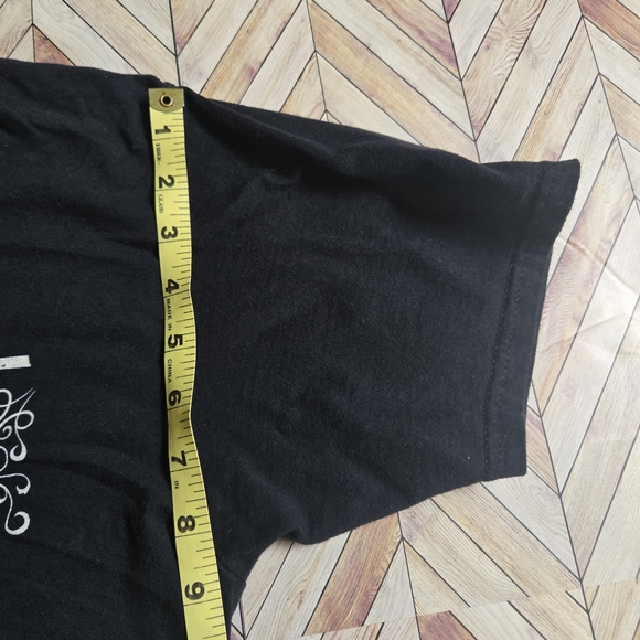 Retro Aries Sign Zodiac T-shirt Womens Birthday Gift Theme Party Black Tee Small - Picture 6 of 12